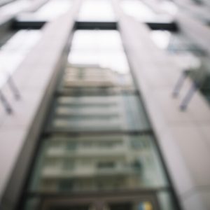 building blurred